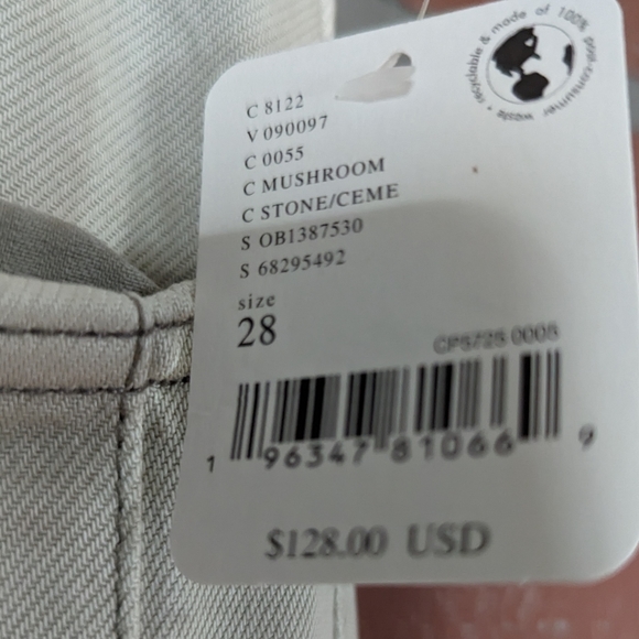 NWT- WE THE FREE- OLD WEST SLOUCHY JEAN SZ. 28 - Picture 6 of 12